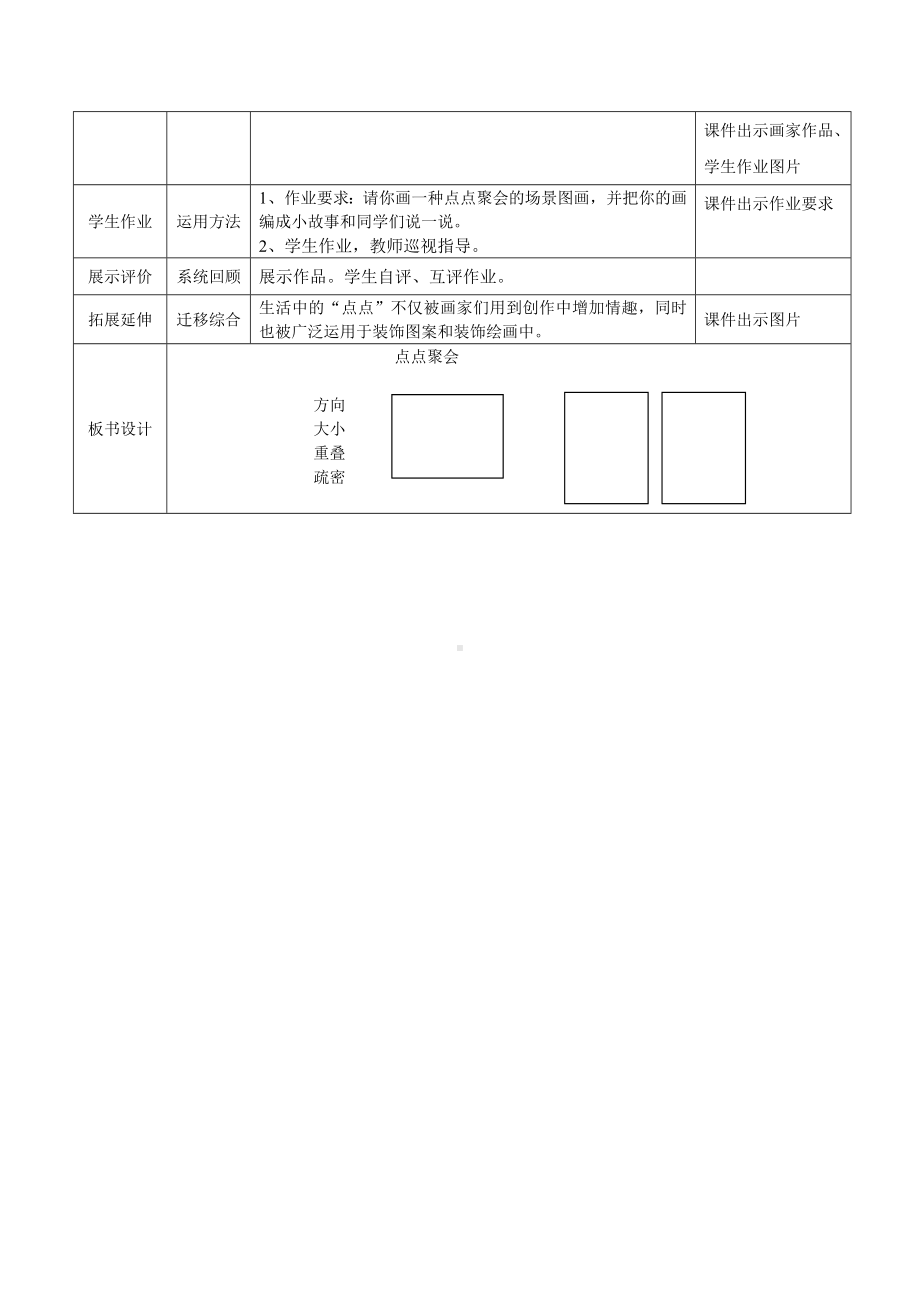 二年级美术上册教案《11. 点点聚会》 湘美版.doc_第2页