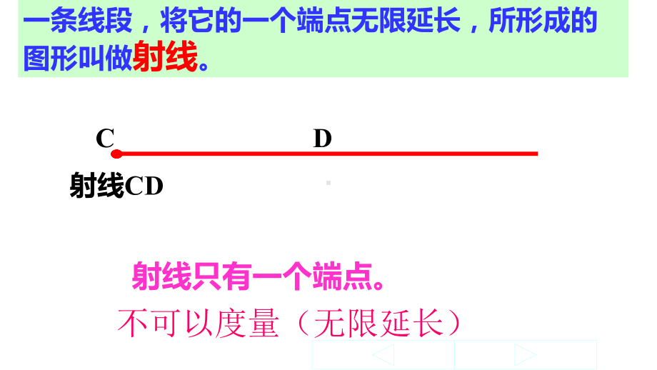 四年级上册数学课件 - 线段、射线、直线 沪教版(共20张PPT).ppt_第3页