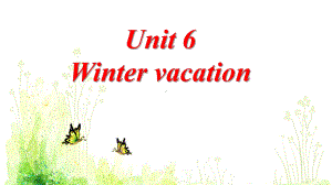 人教版新起点第六年级上册 Unit 6Winter vacation 课件(共16张PPT).ppt