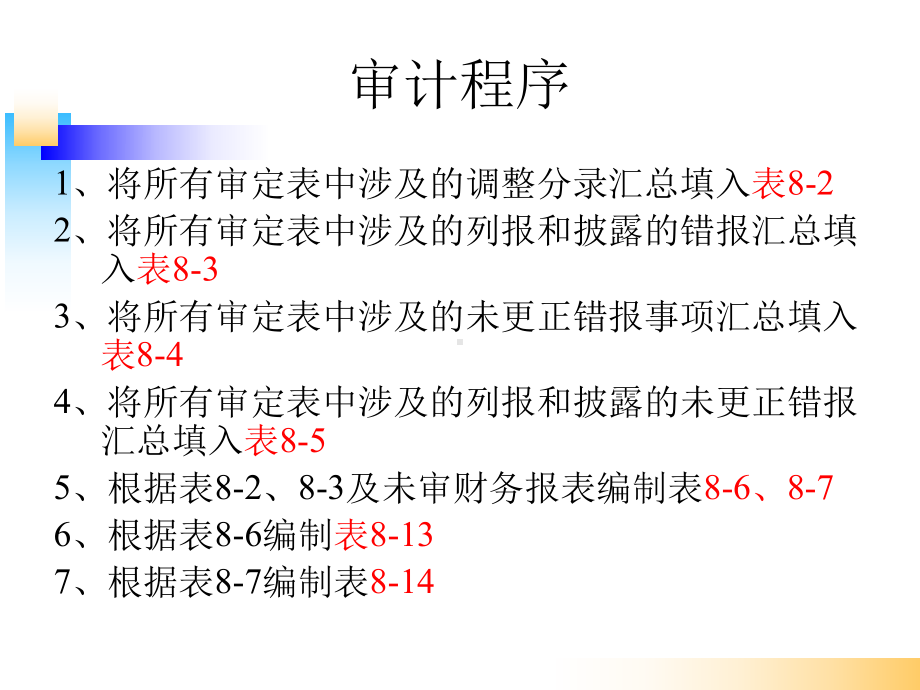 《审计基础模拟实训》课件实训八完成审计工作.ppt_第2页