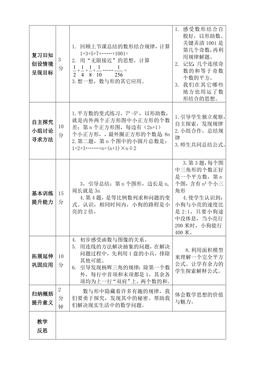 六年级上册数学导学案数与形（练习课） 人教版.doc_第2页