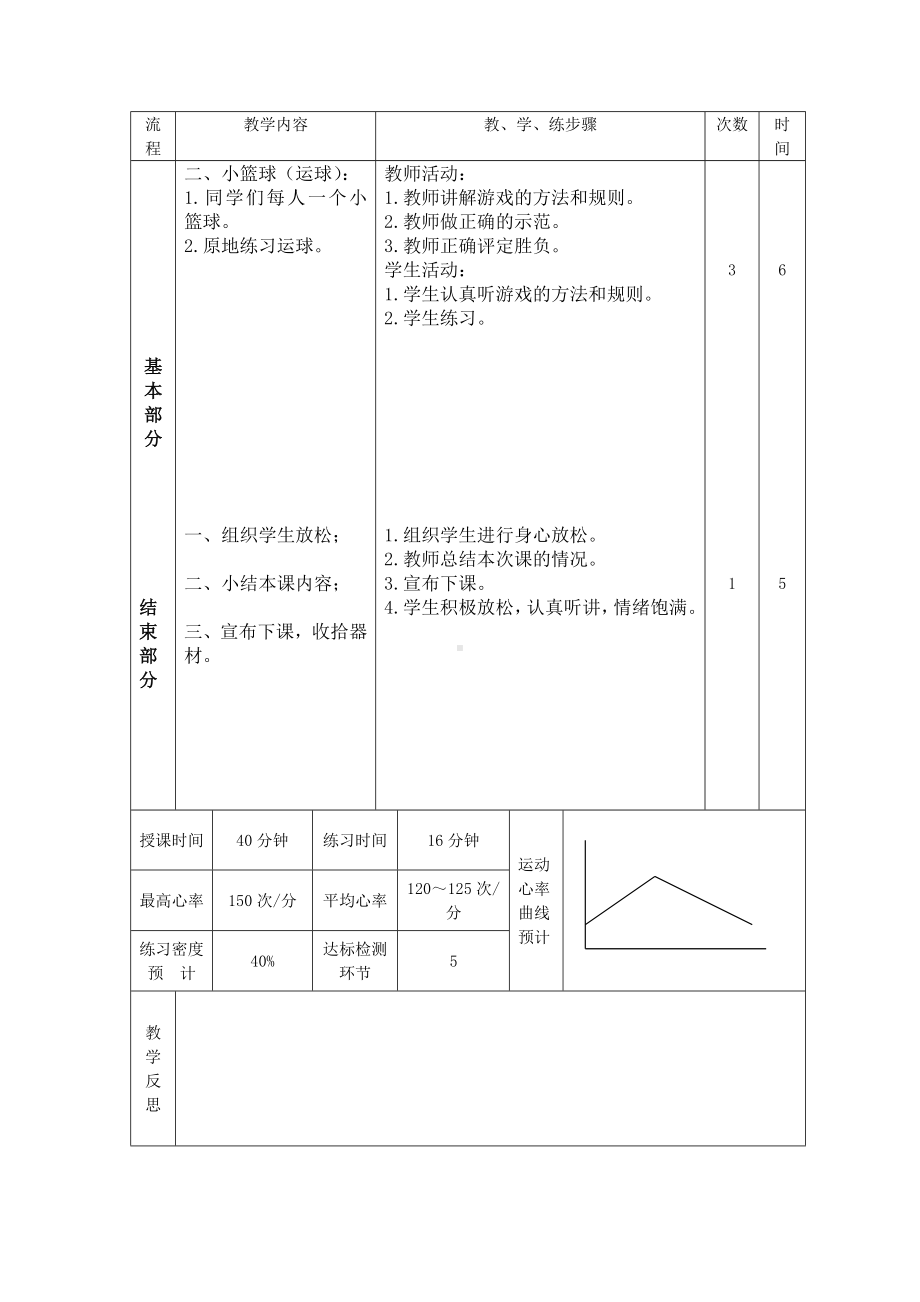 体育与健康人教四年级全一册投掷垒球教学设计.doc_第2页