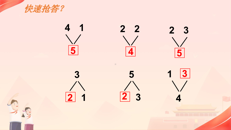 一年级数学上册教学课件-3.5加法5-人教版(共11张PPT).pptx_第3页