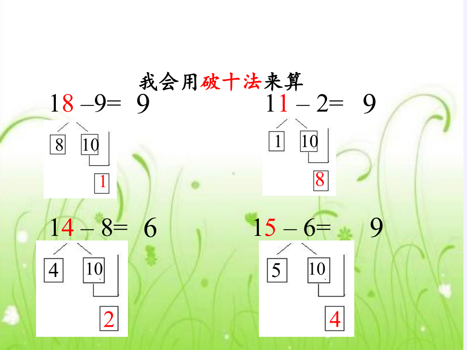 一年级数学下册教学课件-2.4 整理和复习（114）-人教版(共12张PPT).pptx_第2页