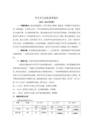 学生学习动机调查报告.docx