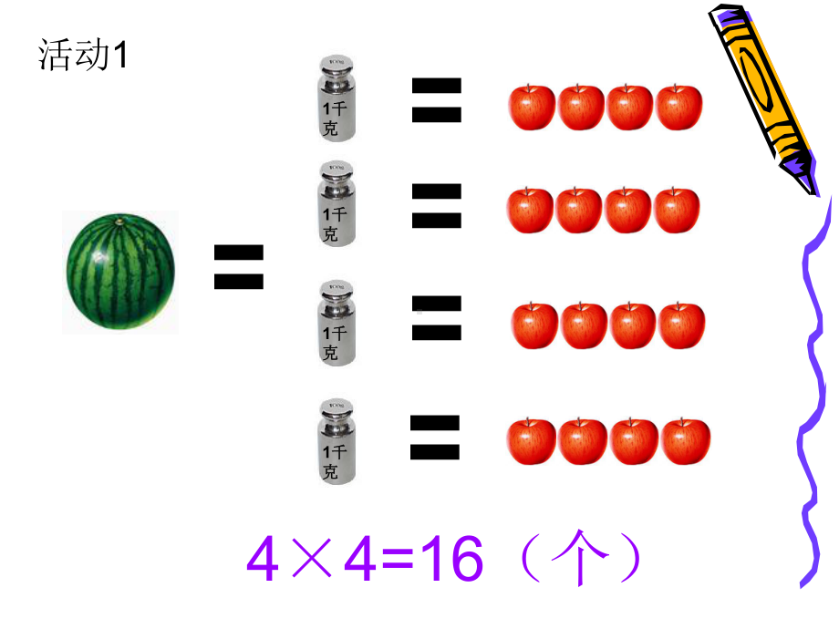 三年级上册数学课件－智慧广场 等量代换｜青岛版 (共19张PPT).ppt_第3页