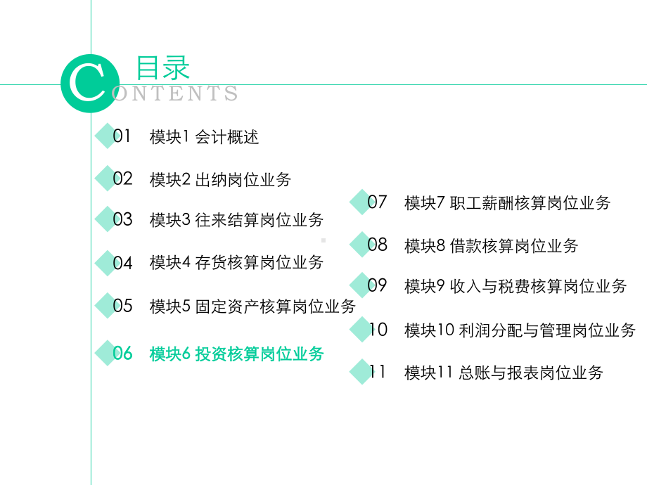 《初级会计实务》课件模块6 投资核算岗位业务.pptx_第1页