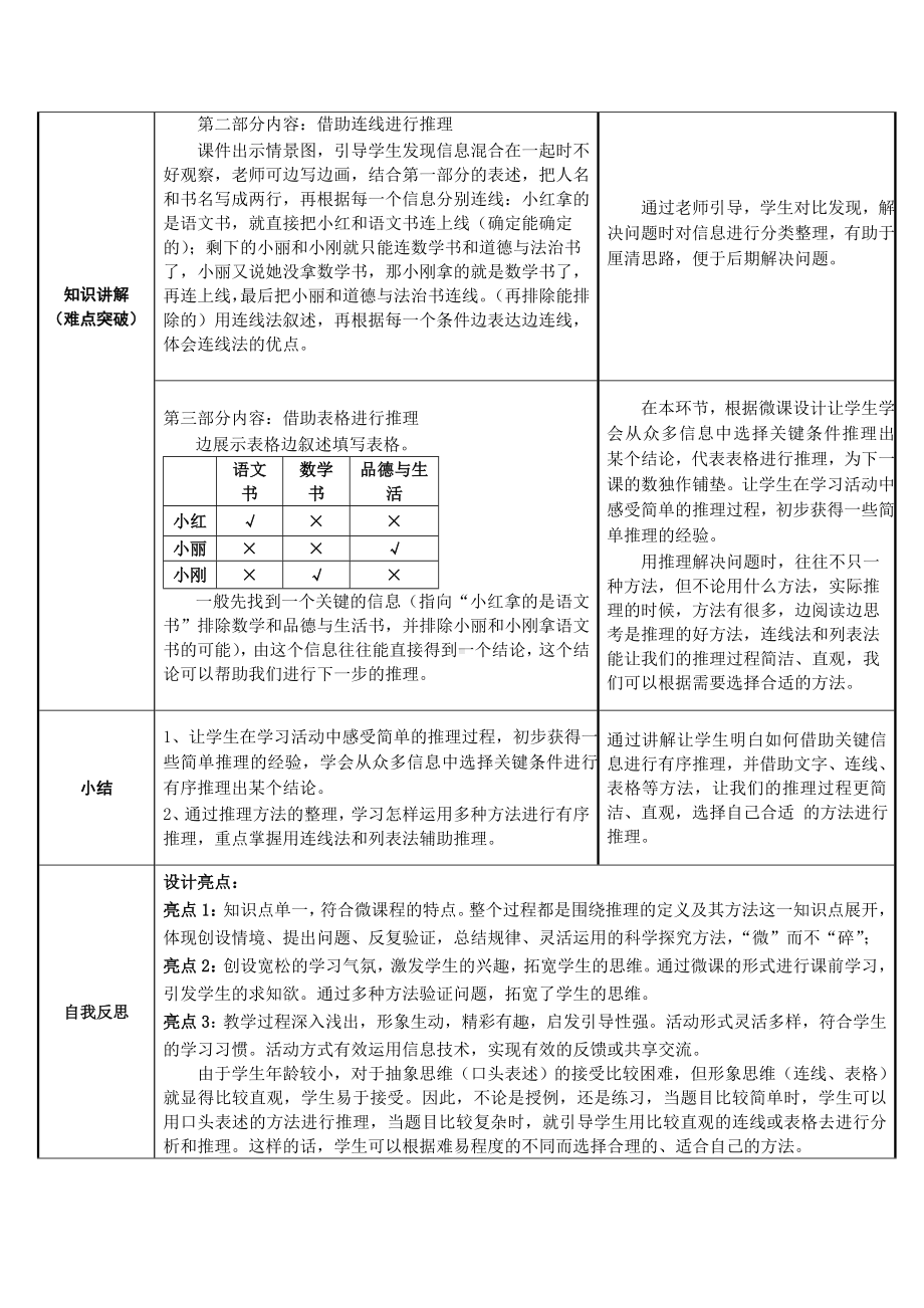 二年级数学下册教案-9 数学广角-推理72-人教版.doc_第2页