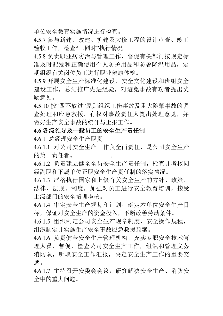 企业各级各部门职业健康安全生产责任制-2021版安全法修订 (2)参考模板范本.docx_第3页