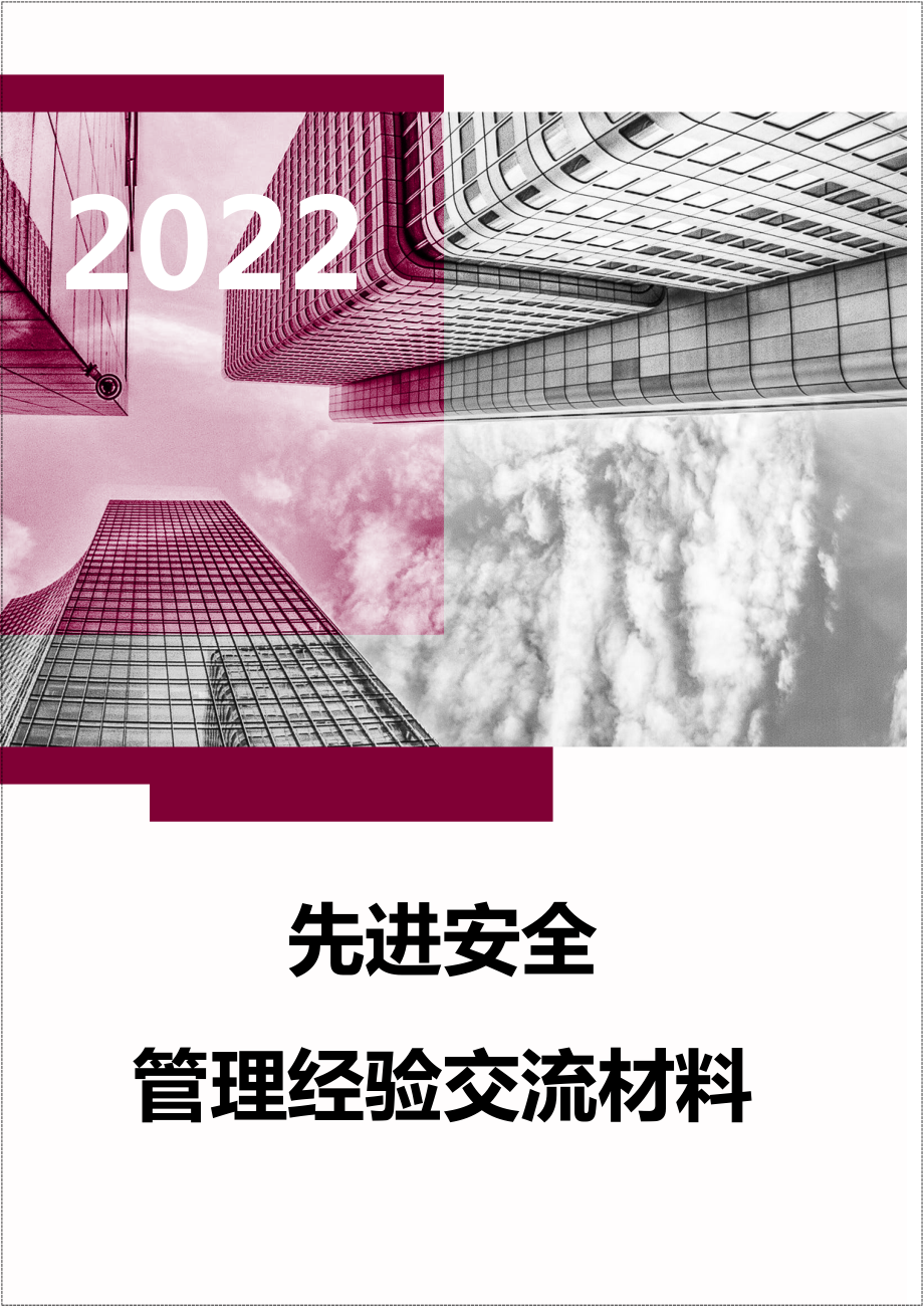 集团项目安全管理经验交流汇报材料参考模板范本.docx_第1页