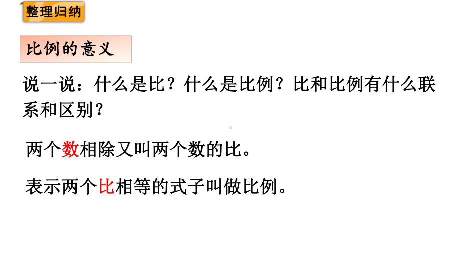 六年级下册数学课件-第4单元 比例 整理和复习 人教版(共21张PPT).pptx_第3页