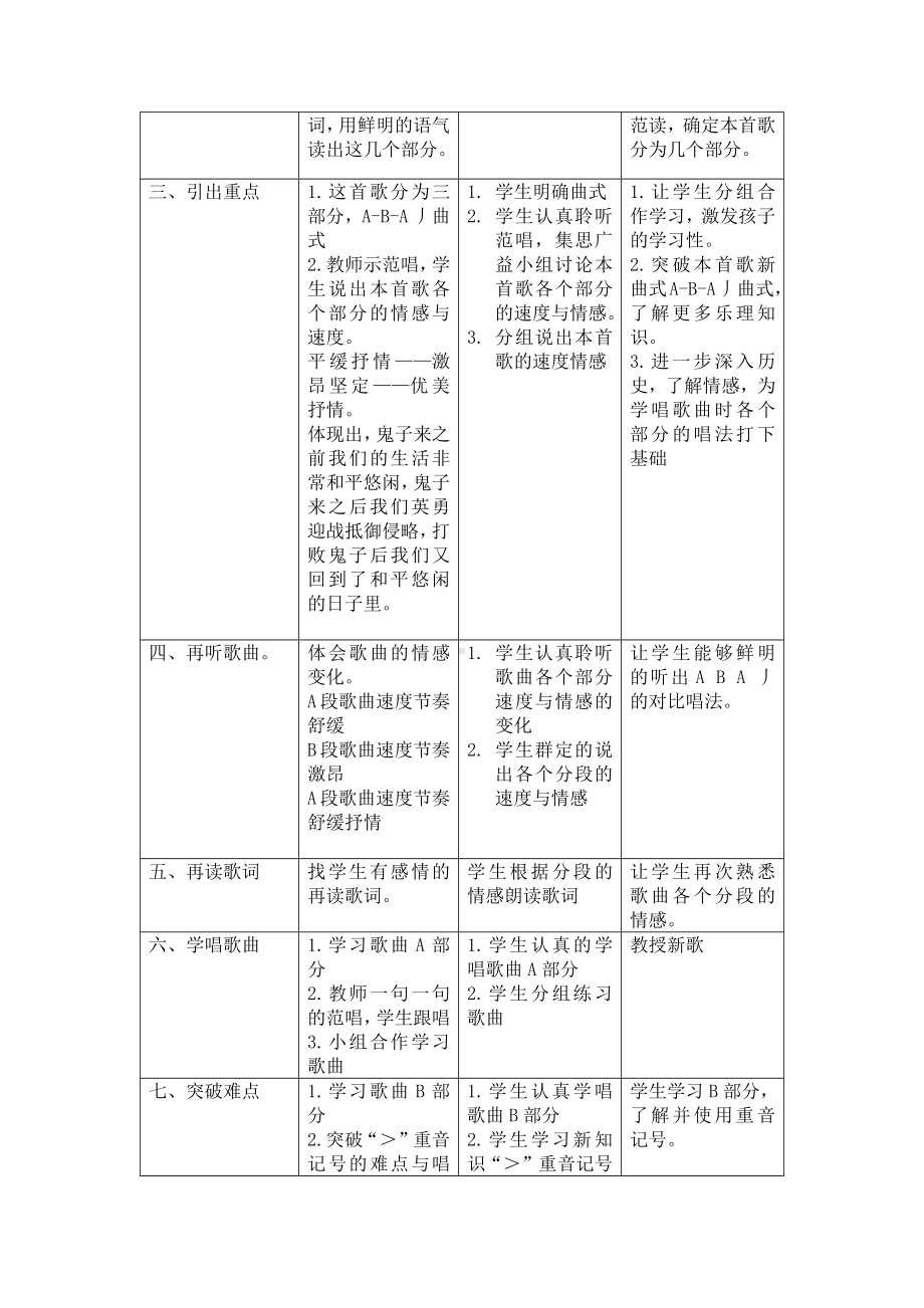 冀少版四年级下册第5单元《弹起我心爱的土琵琶》教学设计.docx_第2页