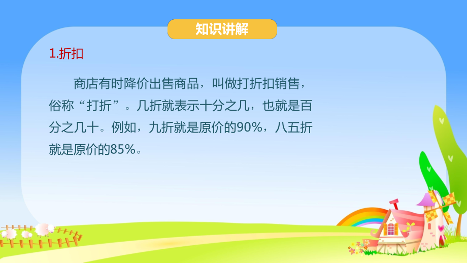 六年级下册数学课件-2.1 百分数（二）折扣与成数 人教版(共13张PPT).pptx_第3页