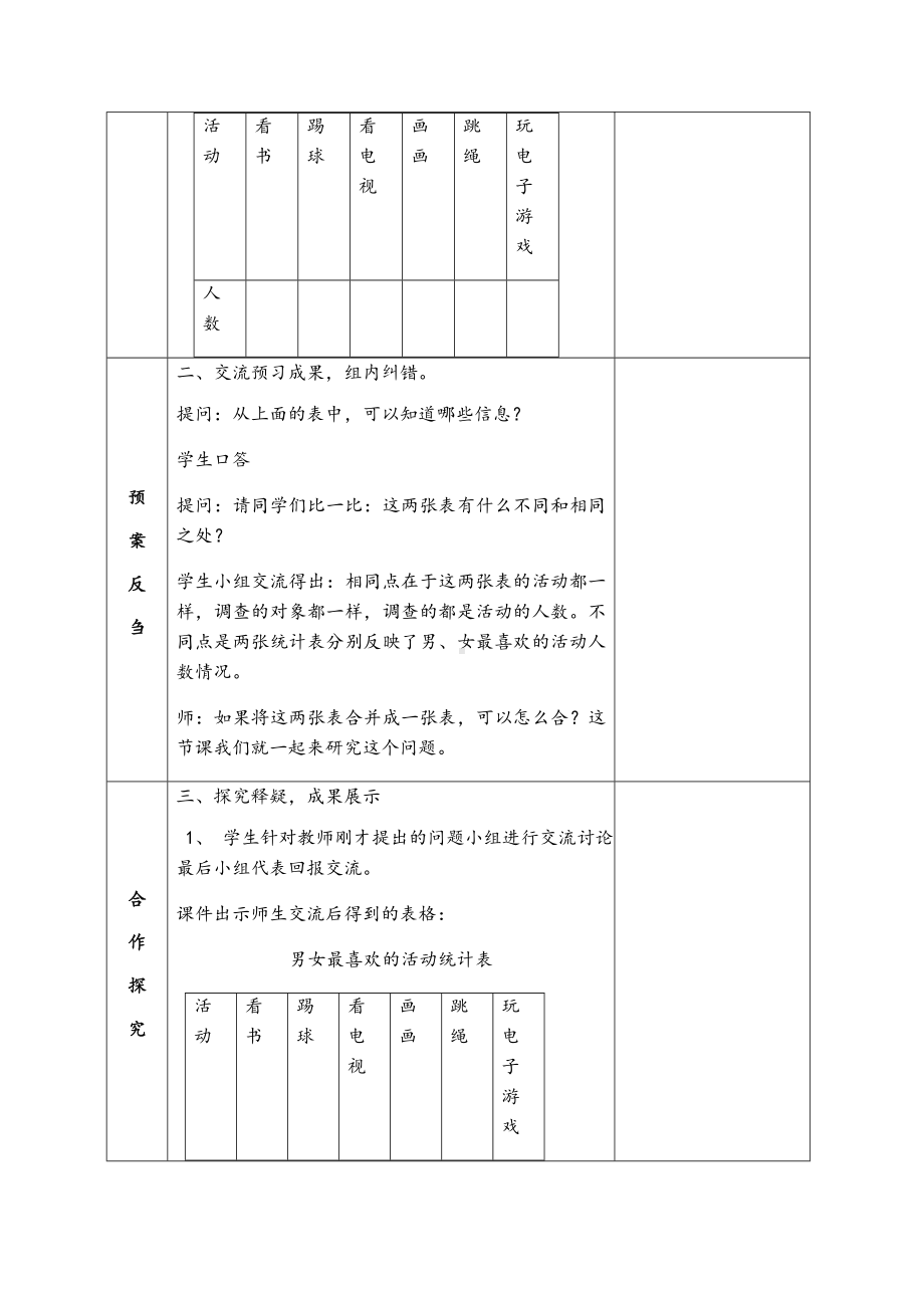 三年级数学下册教案-3 复式统计表12-人教版.docx_第2页