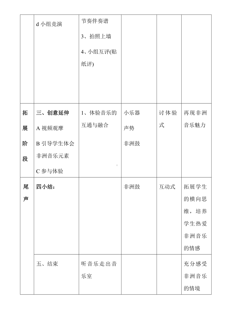 花城版五年级音乐下册第11课《歌曲《当太阳落山》》教学设计.doc_第3页