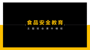 食品安全教育 ppt课件 2022秋高中主题班会.pptx