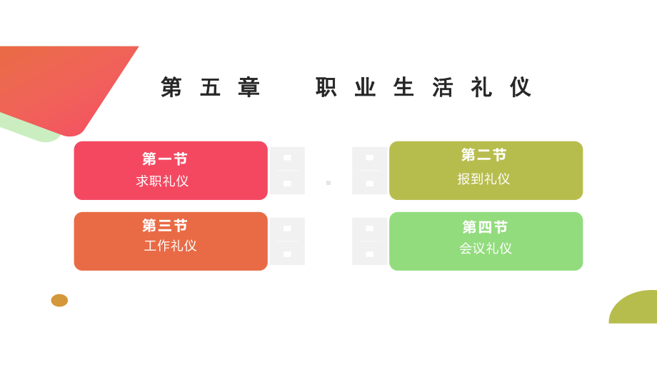 《礼仪规范教程》课件第五章　职业生活礼仪.pptx_第2页