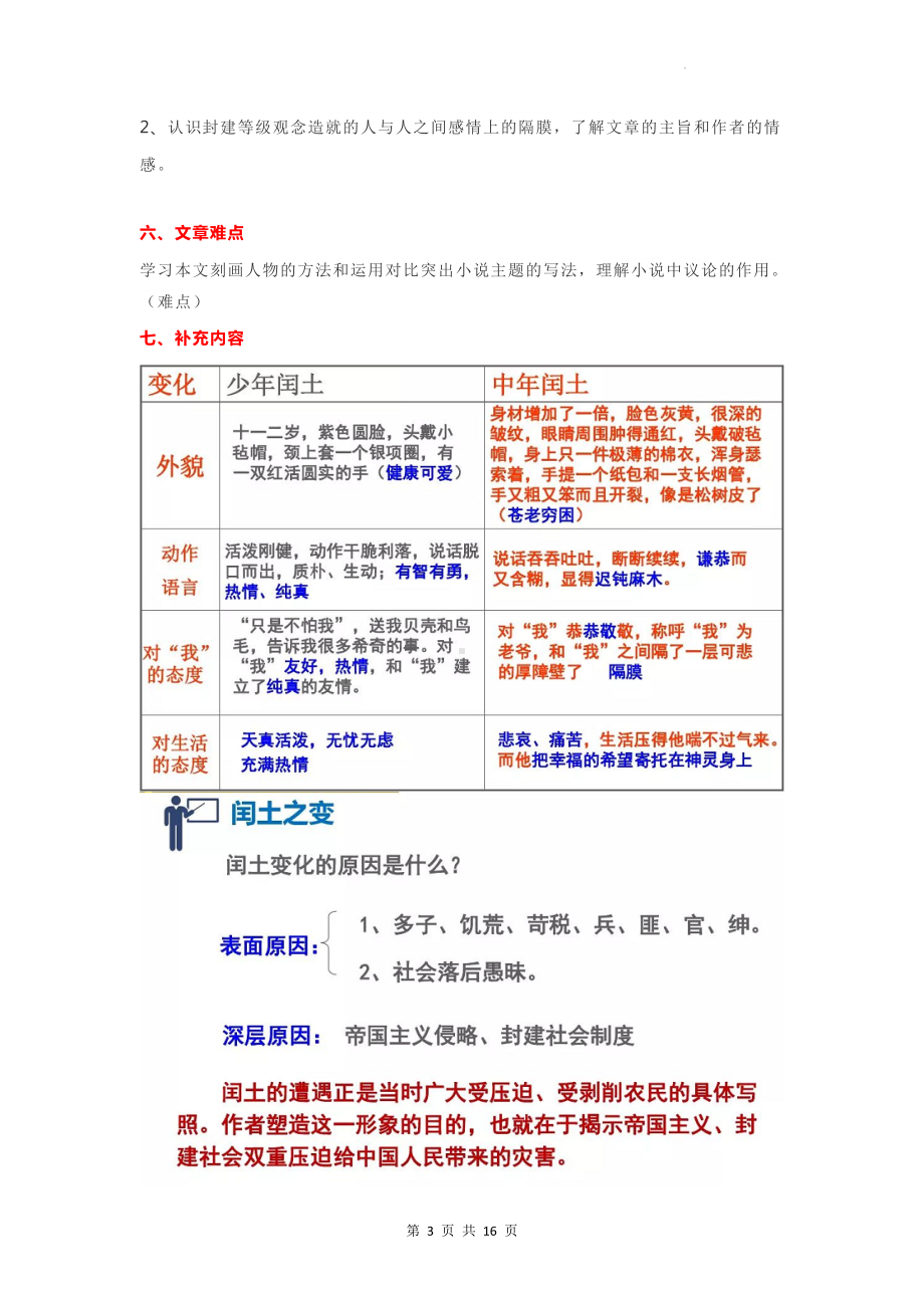 九年级上册语文第四单元知识点总结汇编.docx_第3页