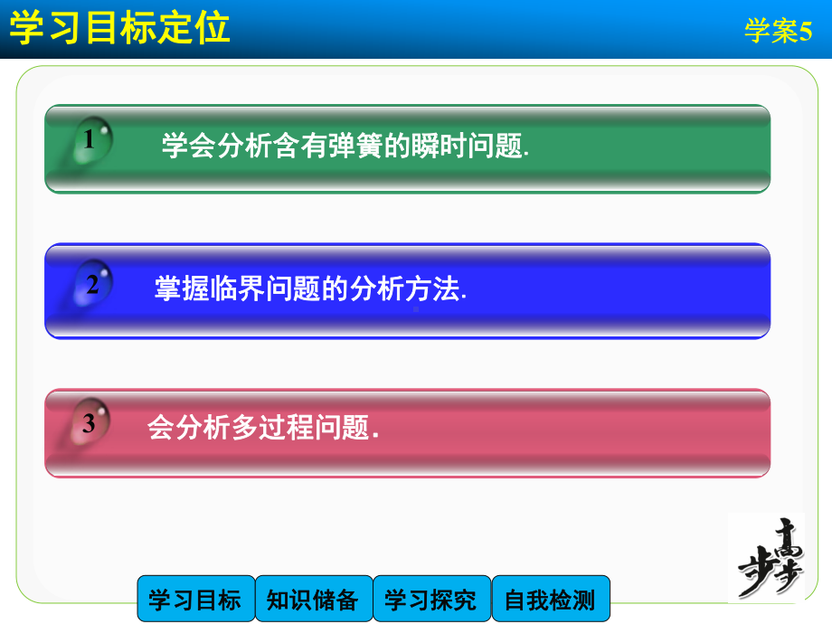 高中物理（沪科版）必修一学案配套课件：第5章 学案5 习题课：用牛顿运动定律解决几类典型问题.ppt_第2页