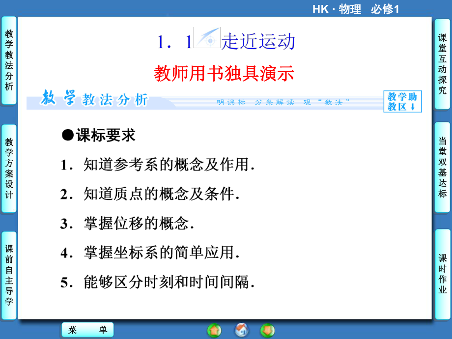 高中物理沪科版必修1课件：第1章 怎样描述物体的运动第1章-1.1.ppt_第2页