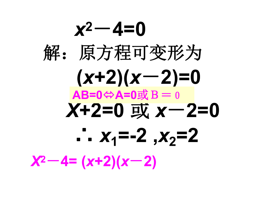 《用因式分解法解一元二次方程》优课创新课件.pptx_第3页