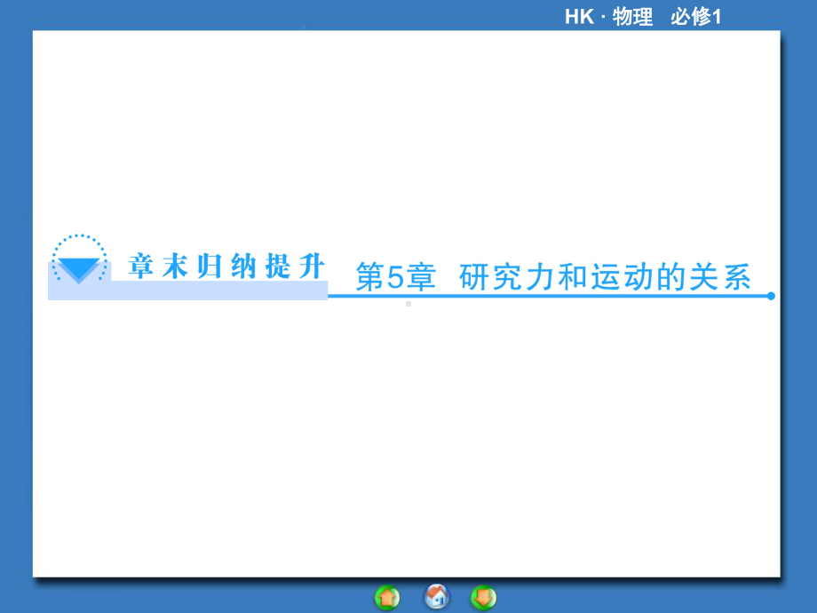 高中物理沪科版必修1课件章末归纳提升章末归纳提升5.ppt_第1页