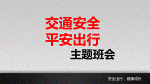 交通安全平安出行 ppt课件-2022秋高中主题班会.pptx