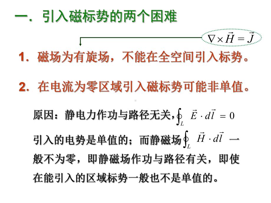 §3.2磁标势Magneticscalarpotential学习培训模板课件.ppt_第2页