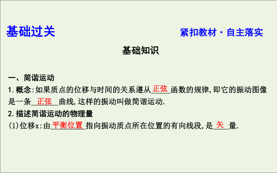 (山东专用)2020版高考物理一轮复习第1节机械振动课件新人教版.pptx_第3页