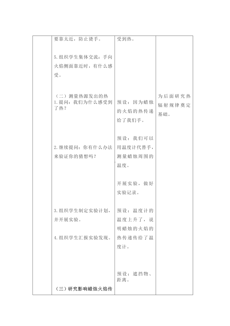 3.《炉火周围的热现象》（教案）-2022新人教鄂教版五年级上册《科学》.docx_第3页