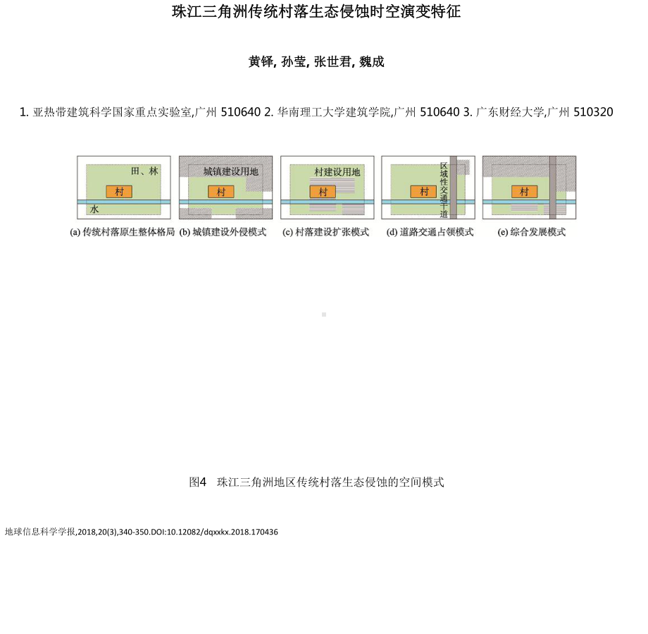 珠江三角洲传统村落生态侵蚀时空演变特征学习培训课件.ppt_第1页