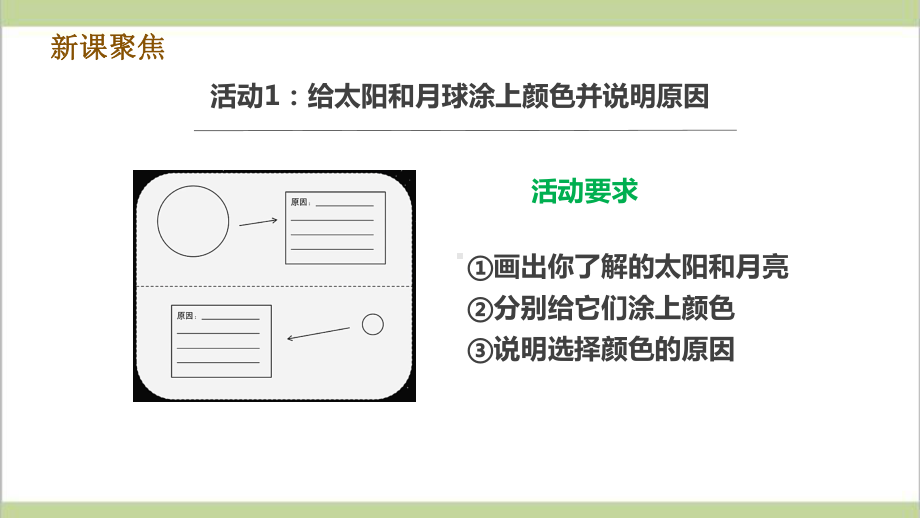 (新教材)教科版三年级下册小学科学 38 太阳、月亮和地球 教学课件(视频已嵌入文件中).pptx_第3页