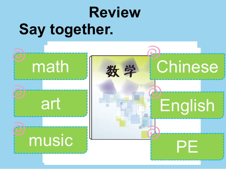 公开课课件 闽教英语四年级下册Unit 3 School Subjects PartB.ppt(课件中不含音视频素材)_第3页