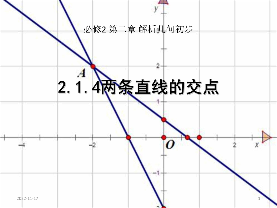 北师大版高中数学必修二 14两条直线的交点课件28共29.ppt_第1页