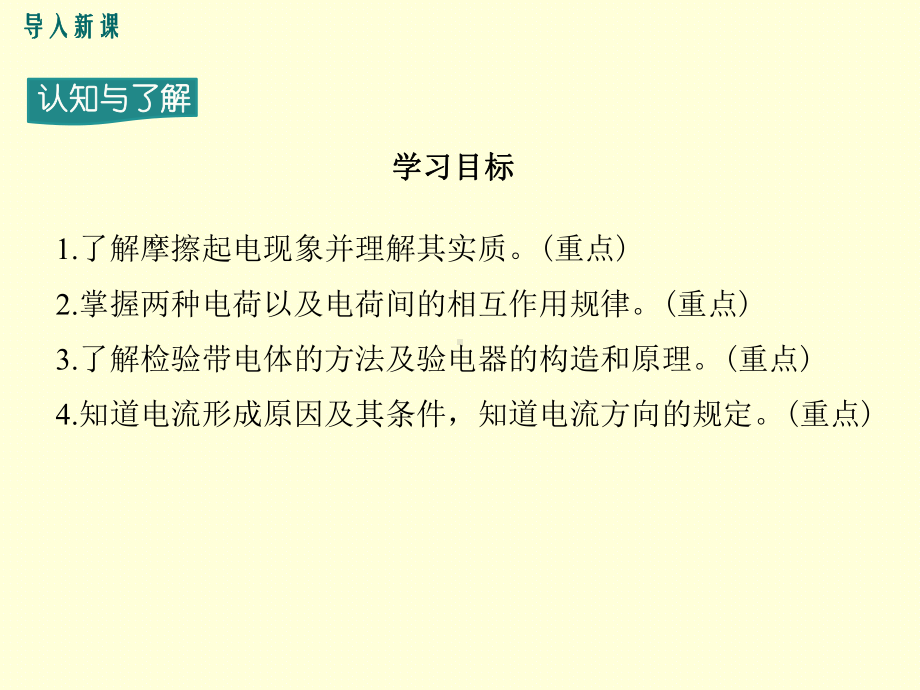 JK教科版 初三九年级物理 上册第一学期 名师优课公开课堂教学课件 第三章 认识电路 1电现象.ppt_第3页