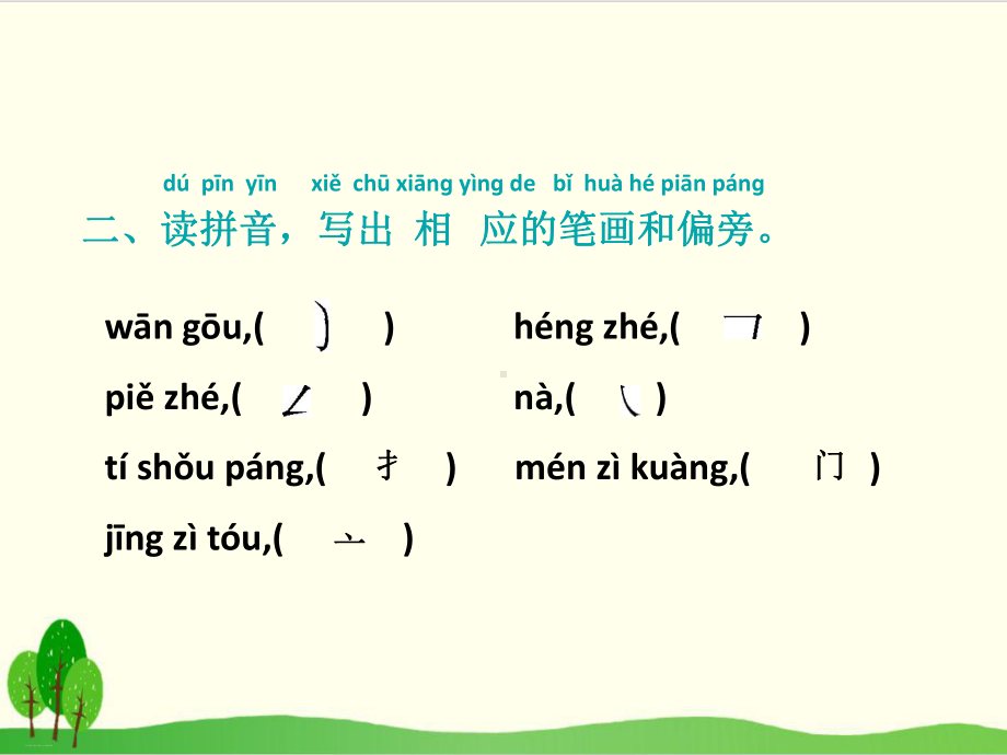 一年级上册语文期末专题复习 汉字统编版教材课件.pptx_第3页