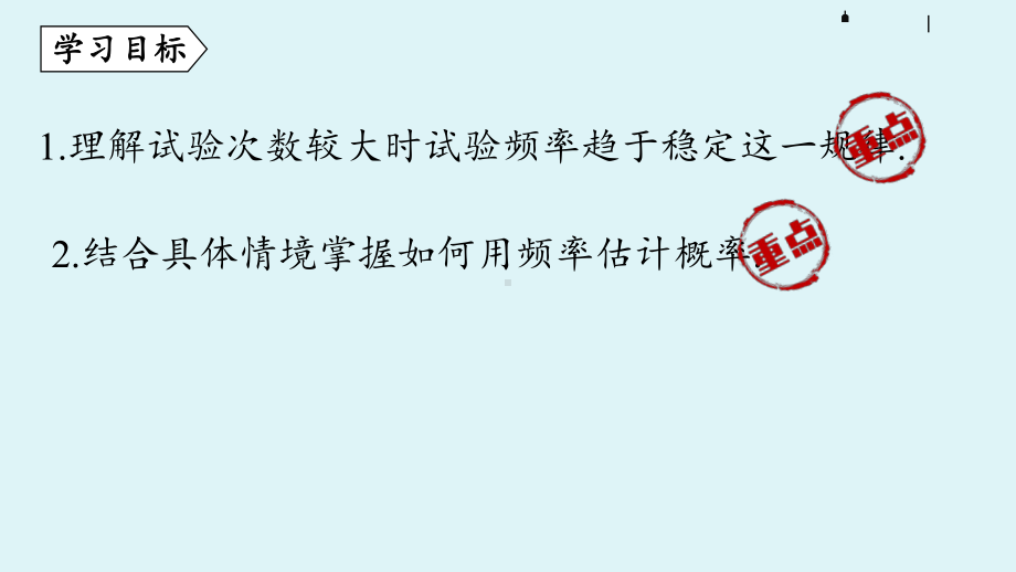 九年级上册人教版数学教学课件253用频率估计概率.pptx_第3页