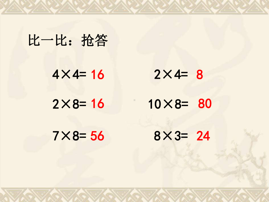 二年级数学上册2、4、8的乘法之间的关系 1课件 沪教版.ppt_第3页