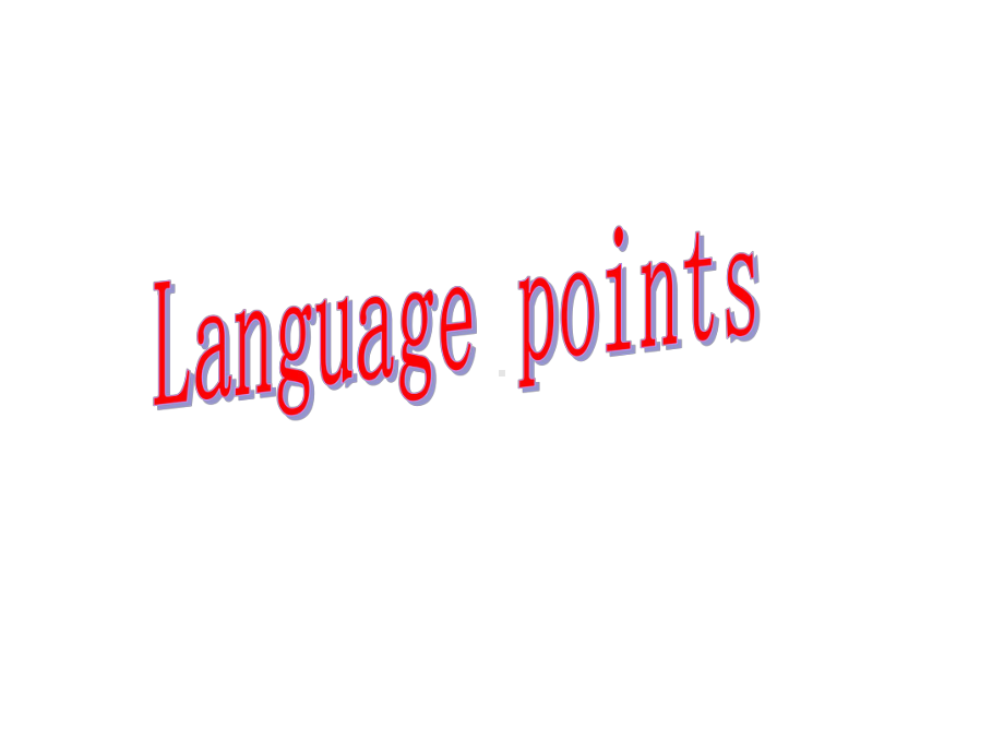 人教英语选修7Unit4Language points课件.ppt(课件中不含音视频素材)_第1页