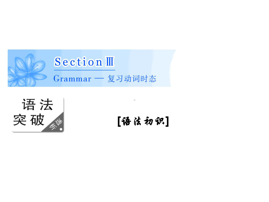 公开课课件 外研版必修5 Module 1 Section ⅢGrammar.ppt-(纯ppt课件,无音视频素材)_第1页