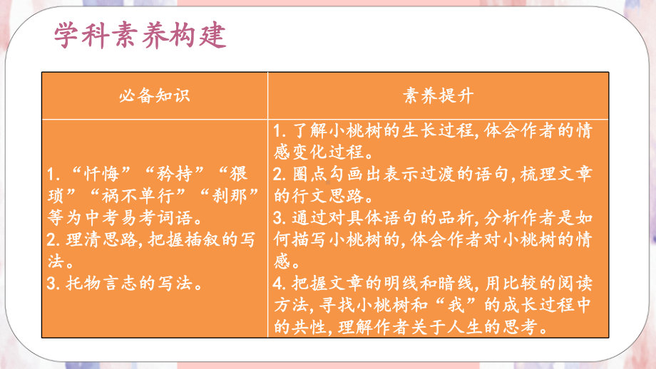 人教七年级语文下册18《 一棵小桃树》课件.pptx_第2页