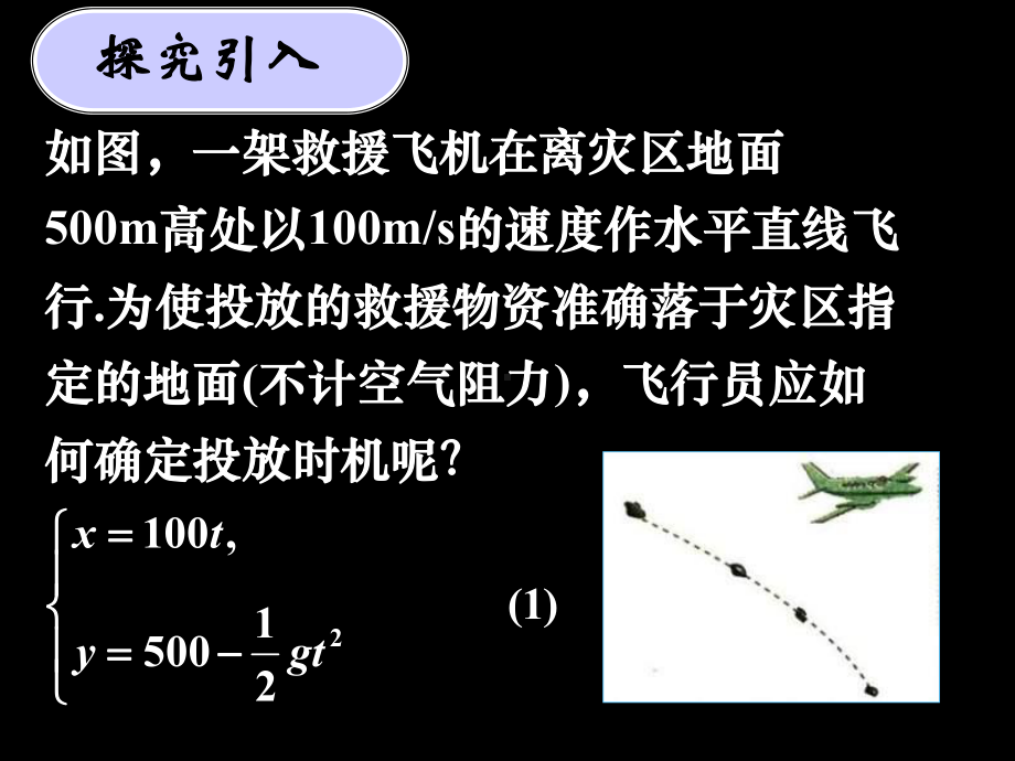 人教A版高中数学选修4 4课件第二章第一节《参数方程》.pptx_第3页