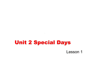 人教新起点五年级英语下册《Unit2-Lesson1-教学课件》.ppt(课件中不含音视频素材)