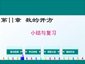 八年级数学上册第11章数的开方小结与复习课件新版华东师大版.ppt