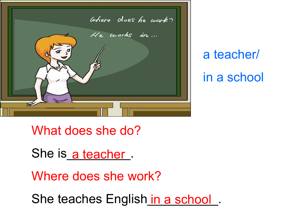 Unit 3 Topic 2 What does your mother do Section B 2课件 (仁爱版七年级上).ppt(课件中不含音视频素材)_第3页