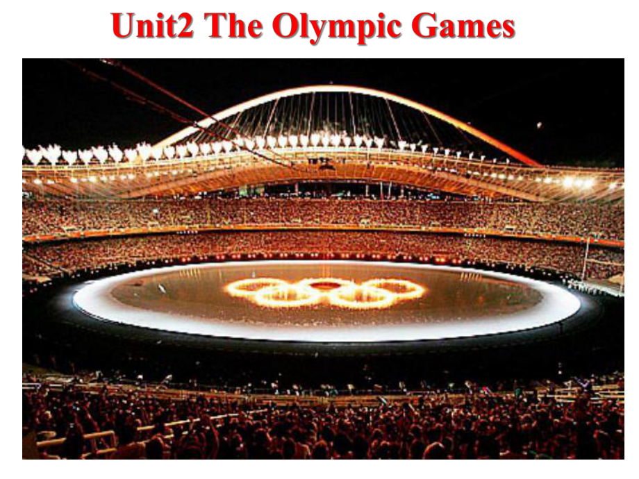 人教版高中英语Book 2 Unit 2 The Olympic Games reading课件.ppt(课件中不含音视频素材)_第1页