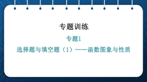 人教版2021中考数学总复习专题1选择题与填空题-函数图象与性质课件.pptx