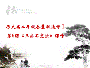 《王安石变法》课件.ppt