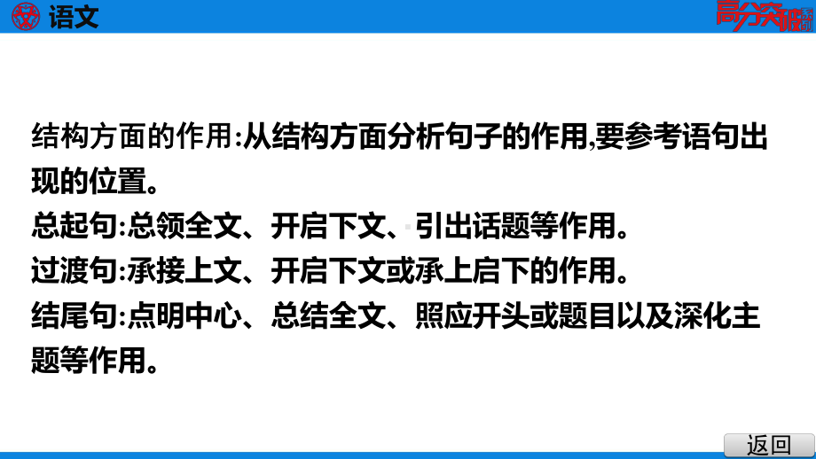 2021年语文中考考点突破三：标题妙析、句段作用课件.pptx_第2页