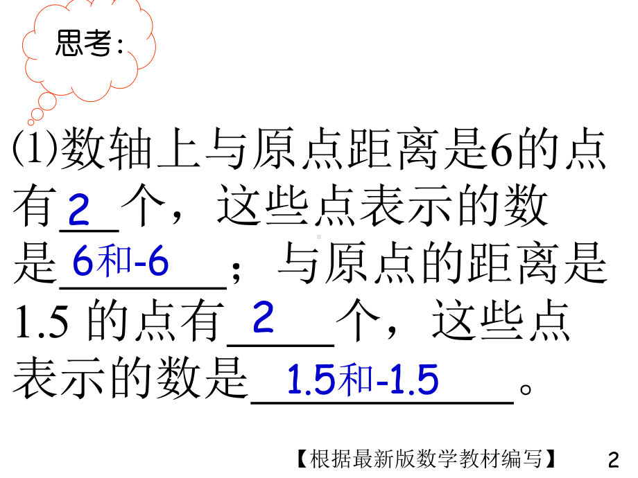 华东师大版数学七年级上册23 相反数课件.ppt_第2页